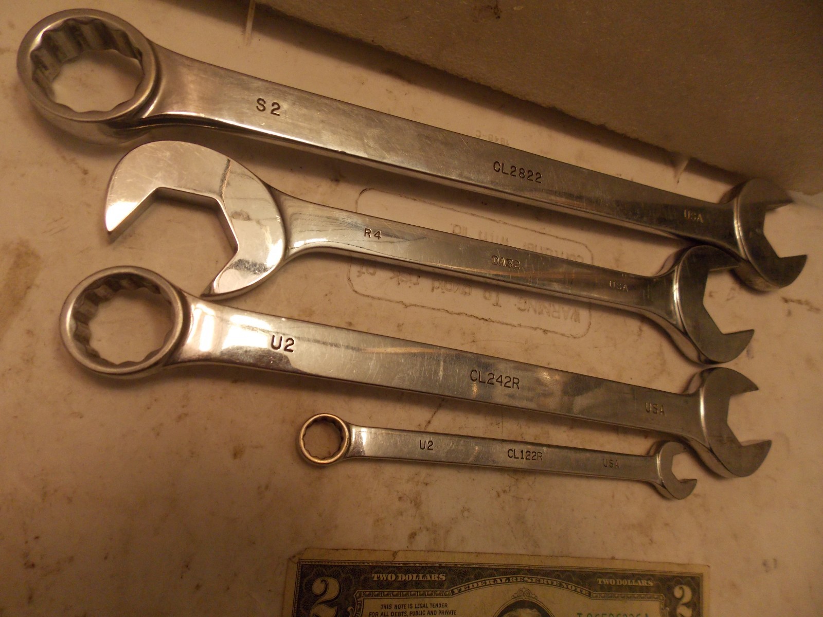 Mac Tools 7/8 3/4 3/8 Combination 7/8″ 3/4″ 3/8″ Wrench Sold Single FREEShipAfr1