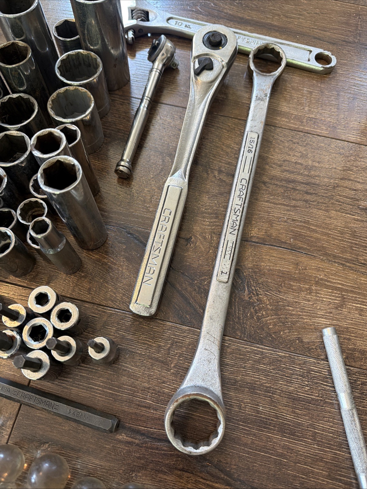 Large Snap On Mac Craftsman Tool Lot, Wrench’s screwdrivers Ratchet Flex Head