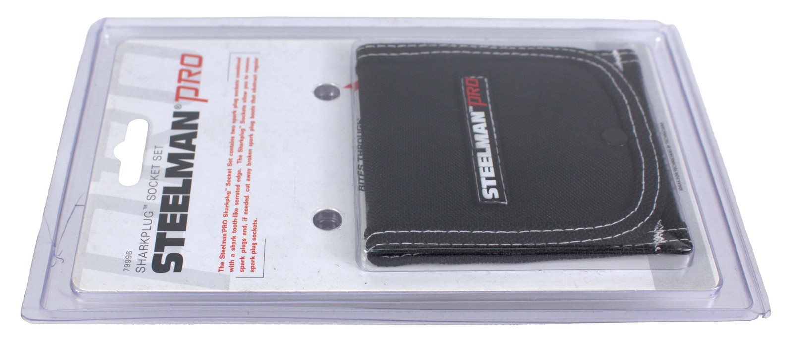 Steelman Pro Sparkplug Socket Set Sizes 5/8″ 13/16″ Storage Pouch Model ID 79996