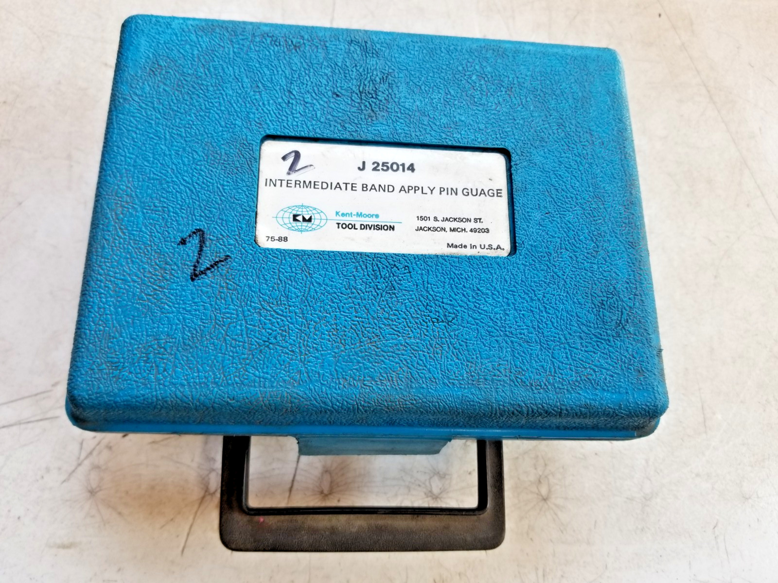* Kent-Moore J-25014 Intermediate Band Apply Pin Gauge COMPLETE
