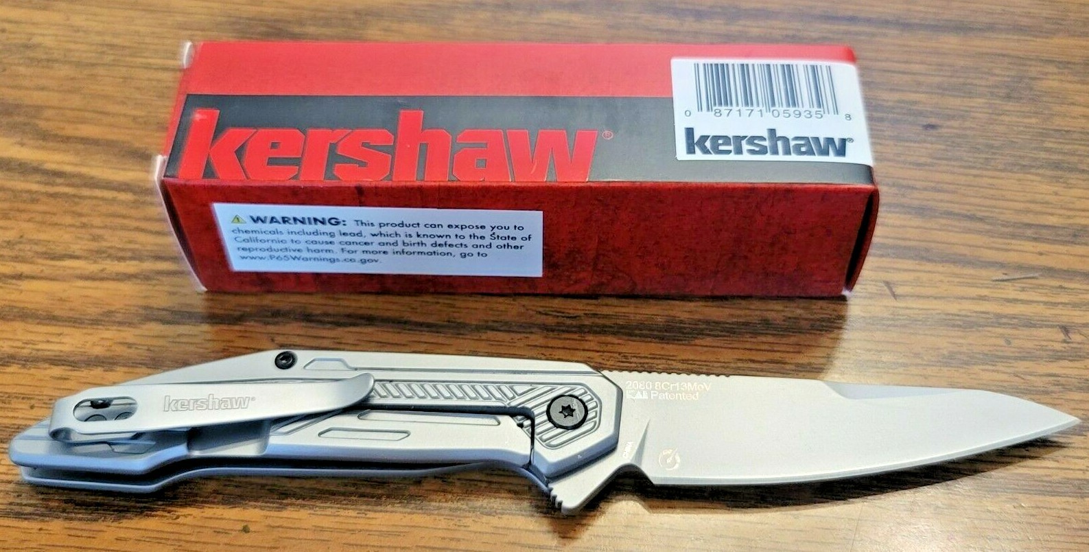 Kershaw «Terran» Assisted Opening Folding Pocket Knife w/Flipper #2080