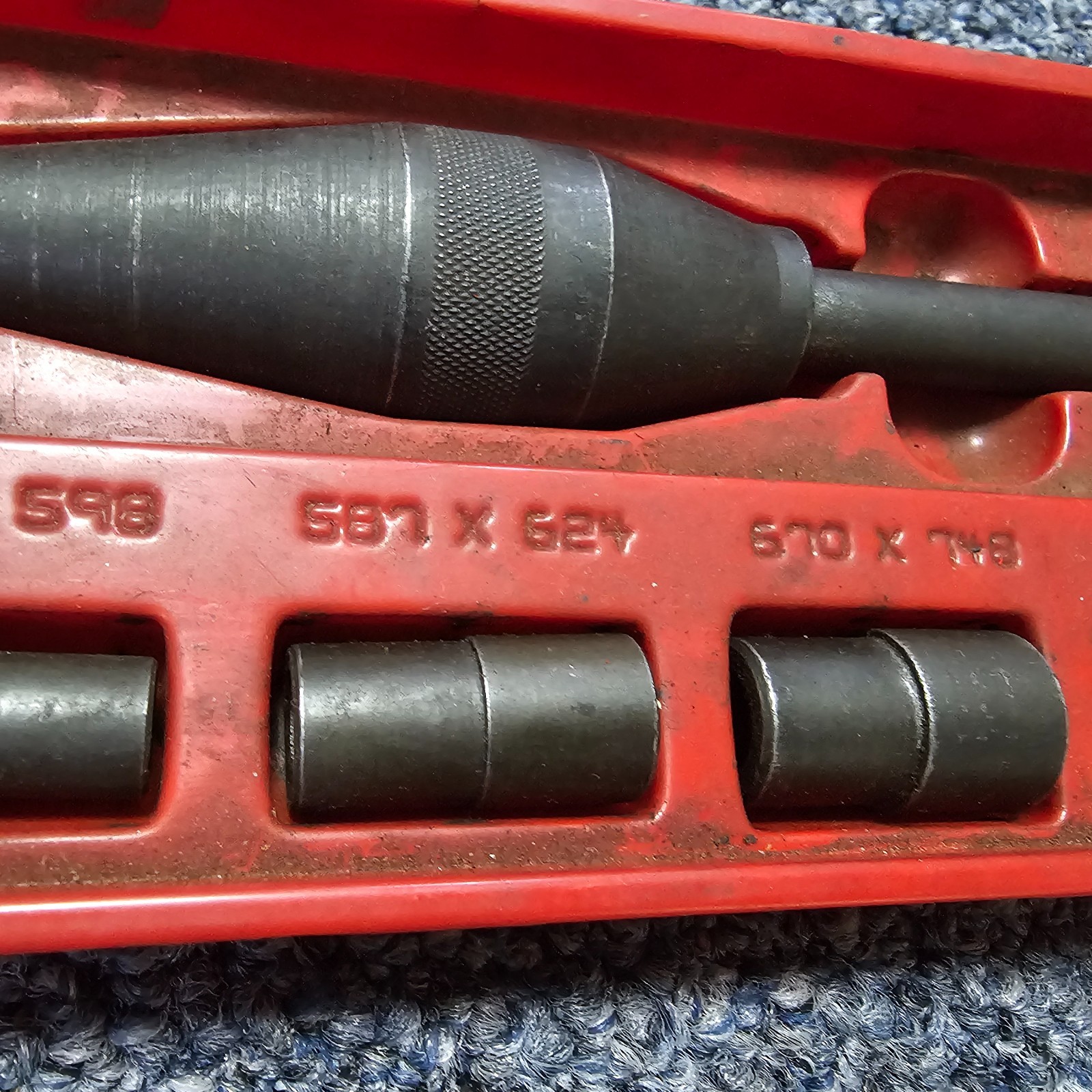Snap-On Clutch Aligner 7-Piece Set A145 Pre-owned