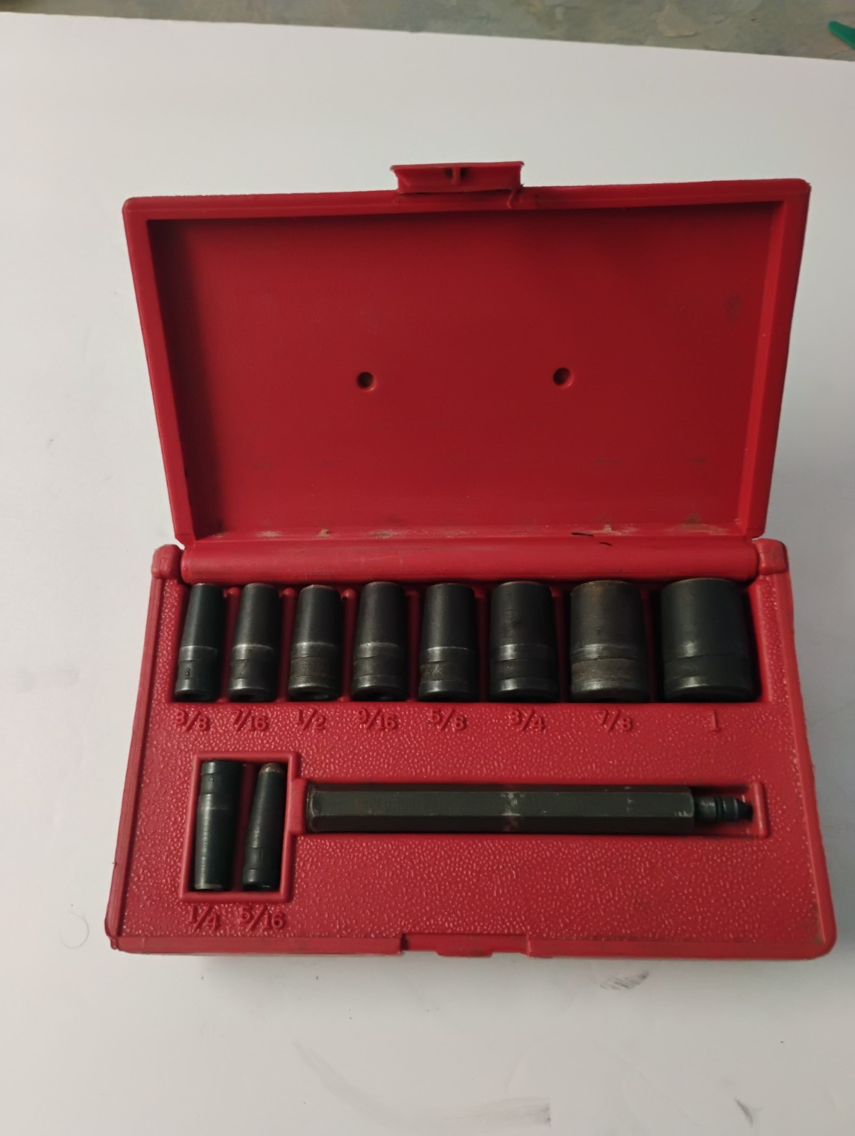 Blue Point Gasket Punch Set 11 pc with Case PGH8A Sold by Snap On USA