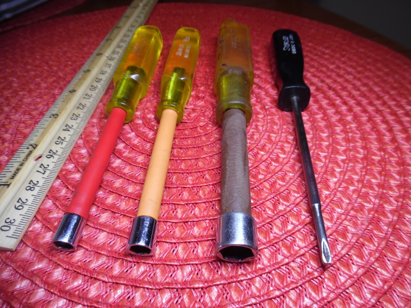 Snap on Clutch head screwdriver SSDC-5 Nut Driver 7/16 9/32 1/4 ND 114 108 109