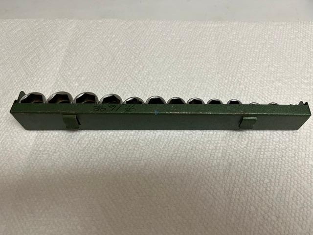 S-K 3/8” Drive METRIC Socket Set with METAL Tray