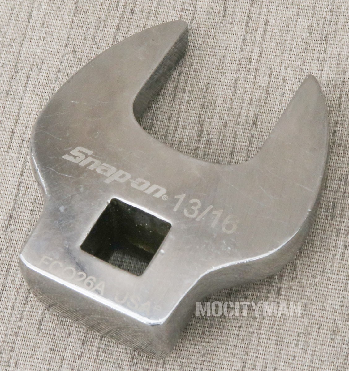 Snap On Crowfoot Wrench 3/8″ Drive 13/16″ Open End FC26A