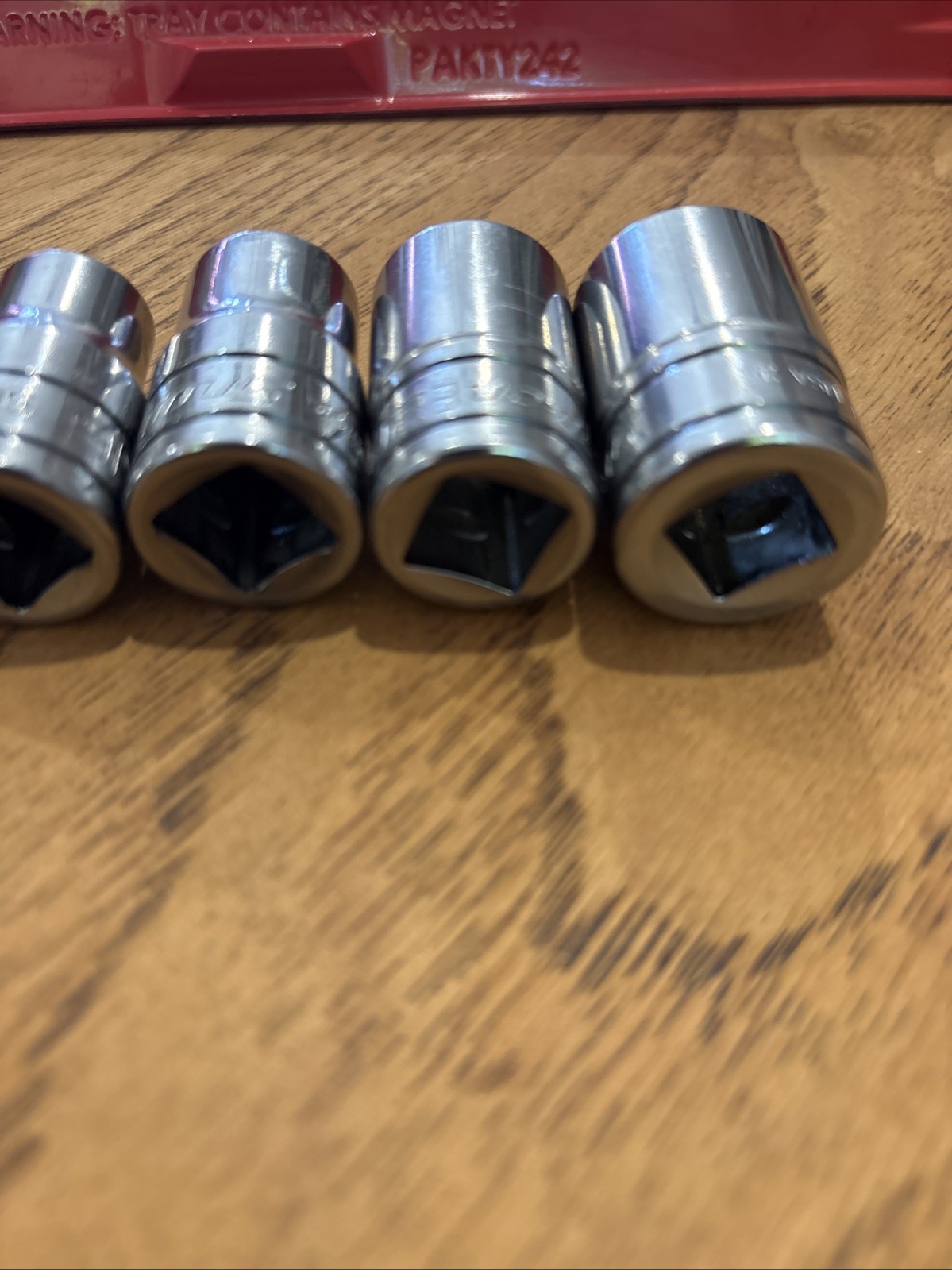 13 Piece Snap-on Shallow Drive Torx Socket Set With Magnet Tray