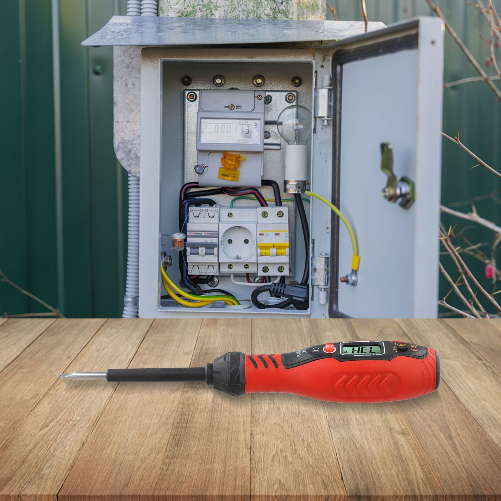 Portable Electrical Test Pen with Sound Light Alerts for Accurate Wire Testing