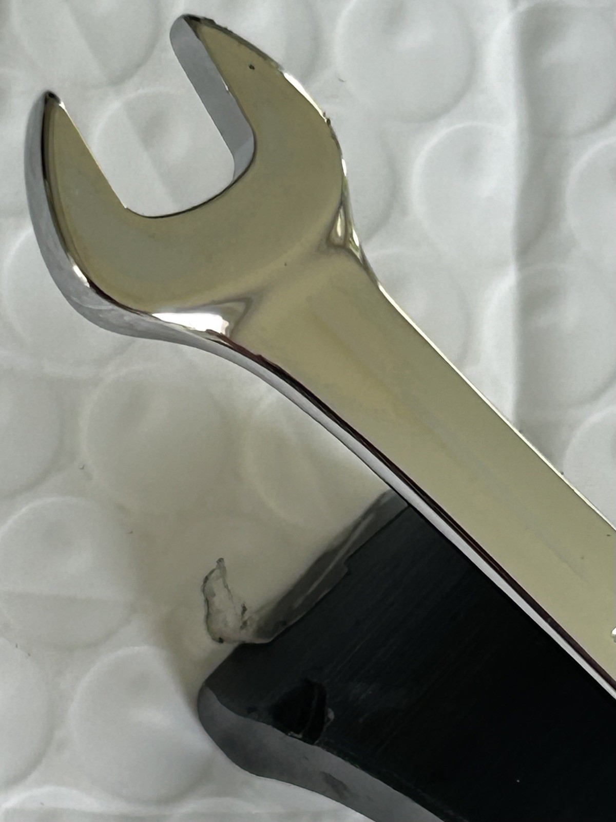 Snap-on USA 8mm OEXM80B Long Combo Wrench 12-Point. SUPER CLEAN. DATE CODE 2017.