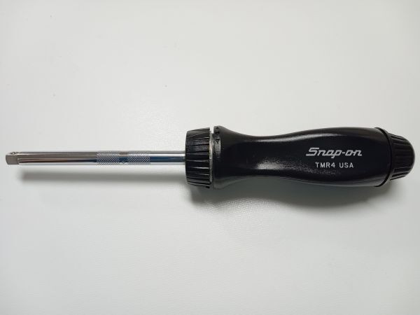 Snap-on TMR4 Black Ratchet Screwdriver NEW OLD GRIP