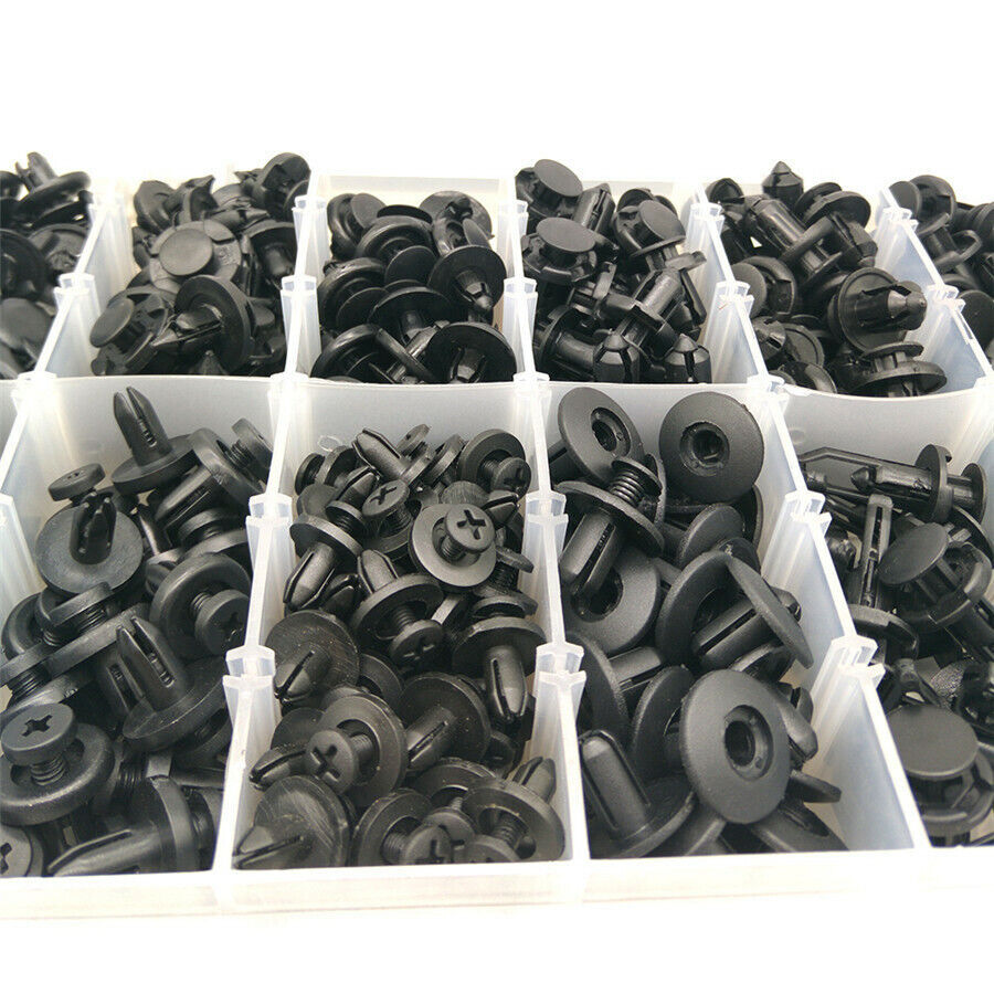 320 Pcs Automobile Plastic Fasteners Clips+3*Fastener Remover Plier Repair Tools