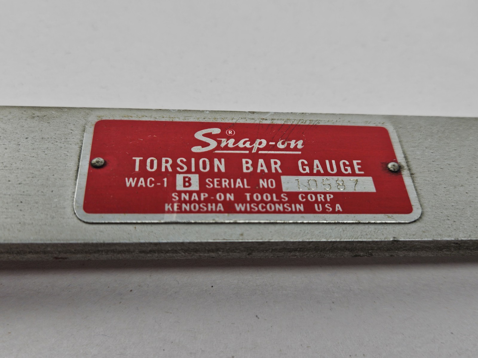 Snap-On WAC-1 Torsion Bar Gauge Mopar Ride Height Level Tool Pair 1 Cracked Vial