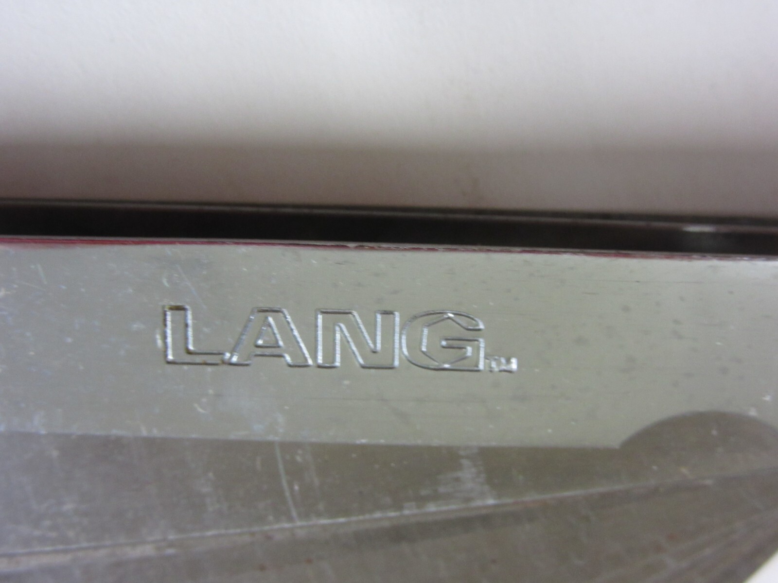 Lang 12 inch, 25-blade, feeler gauge set for diesel engine repair, machine shop