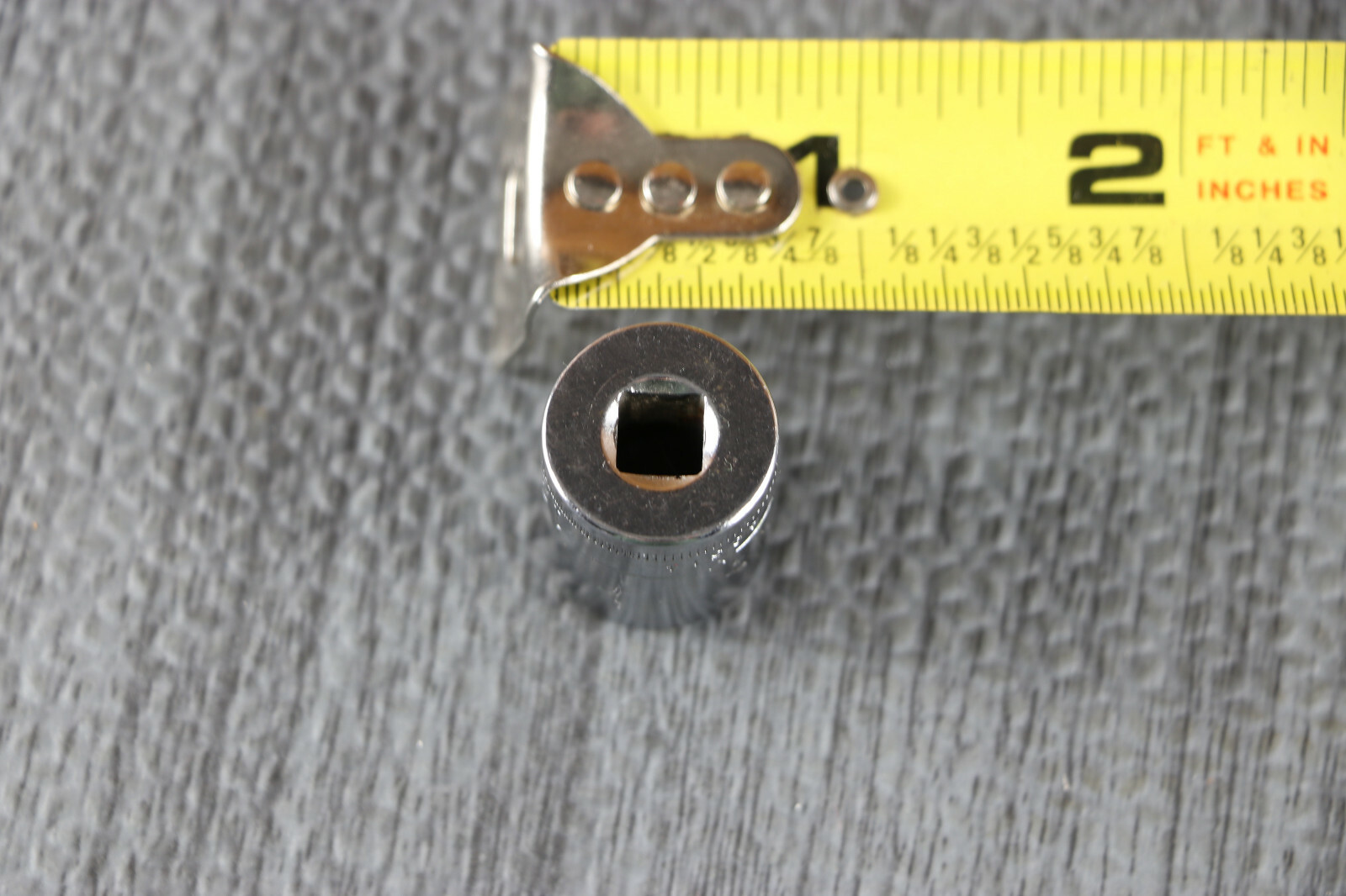 Craftsman 13mm Metric 1/4» Drive 6 Point Shallow Socket -V- 43514 USA