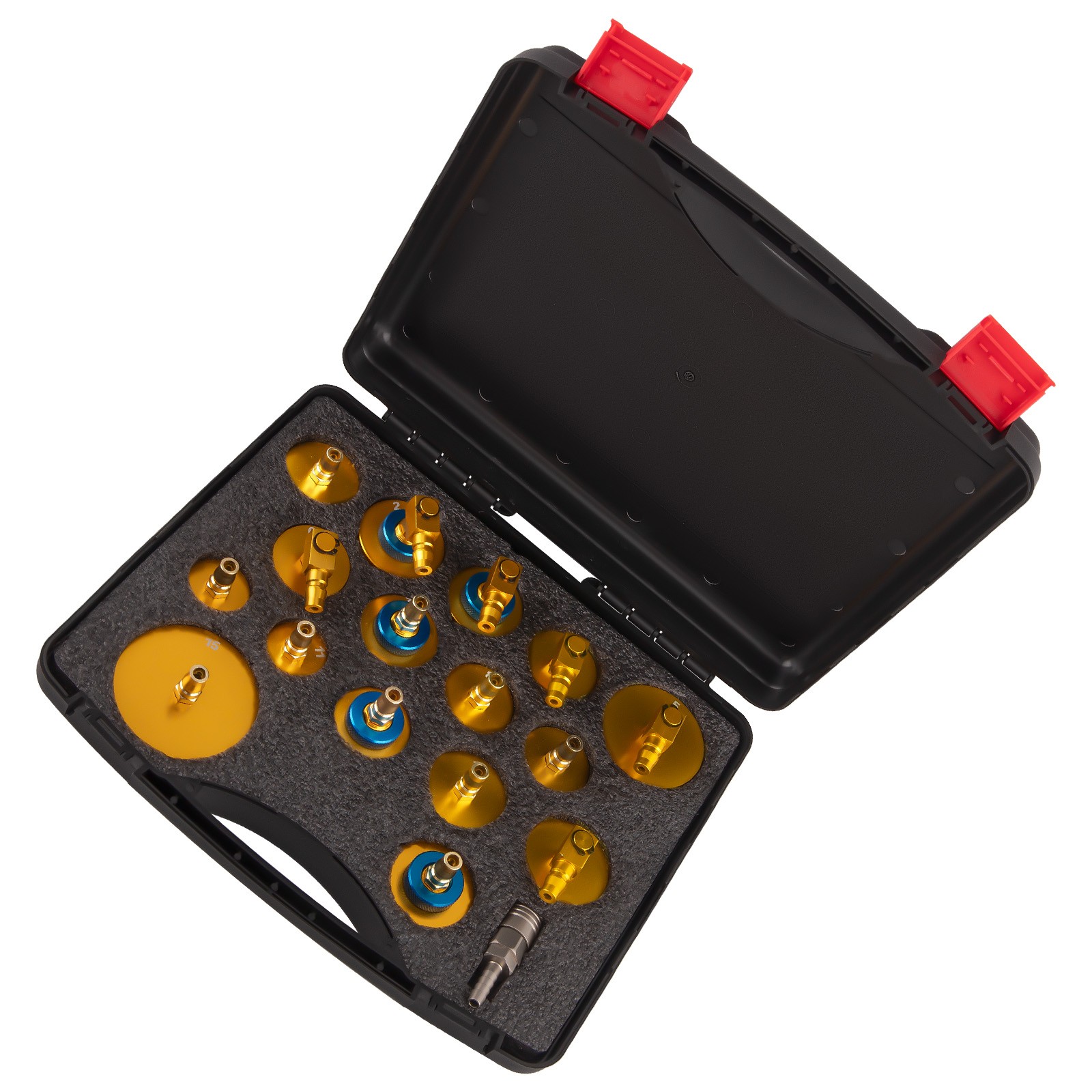 Brake Bleeder Kit Master Cylinder Adapters Set Brake Oil Fluid Bleeding Tools
