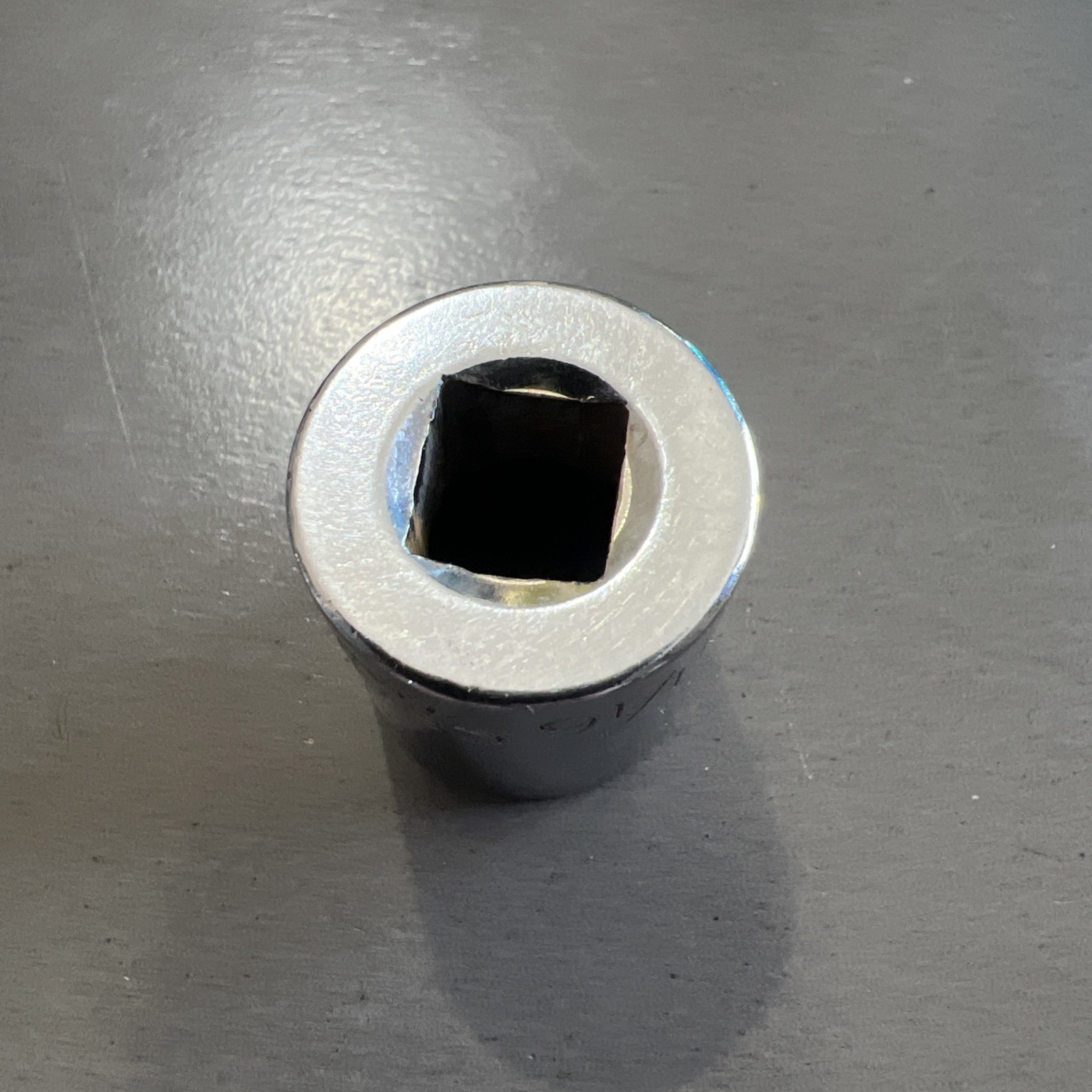 Craftsman -G- 11/16″ 12 Point Shallow Chrome Socket 3/8″ Drive 44336 USA