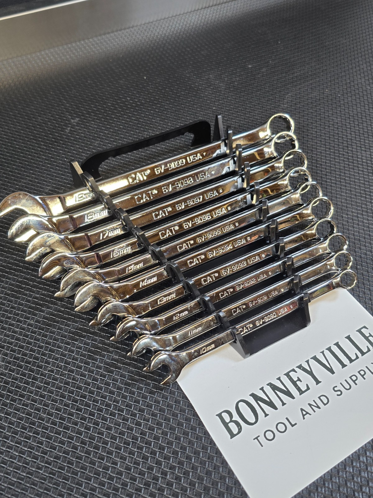 Caterpillar Cat Tools USA 10pc Metric Combination Wrench Set Snap On 233-1632
