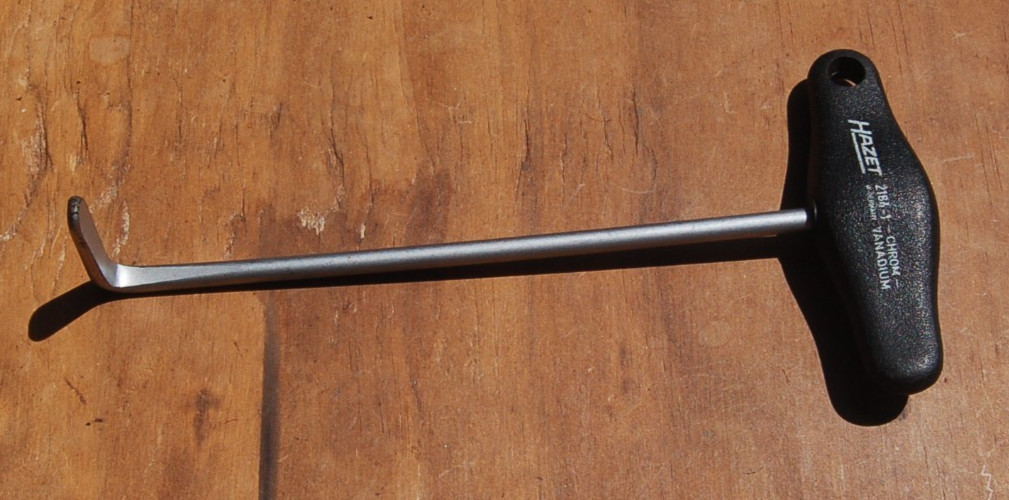 HAZET 2184-1 TOOL TO INSTALL EXHAUST HANGER DONUTS ON GERMAN CARS, GERMAN MADE
