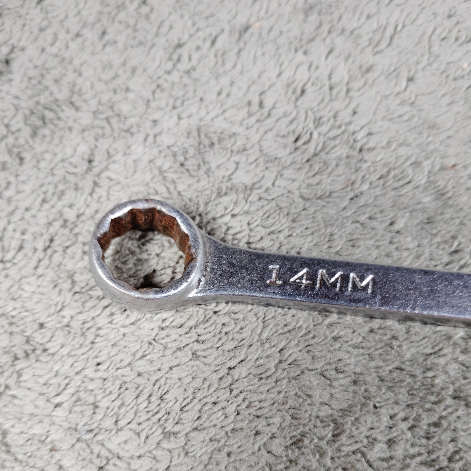 Mac Tools USA M14CW Metric 14mm Full Polish Chrome Combination Wrench 12-Point