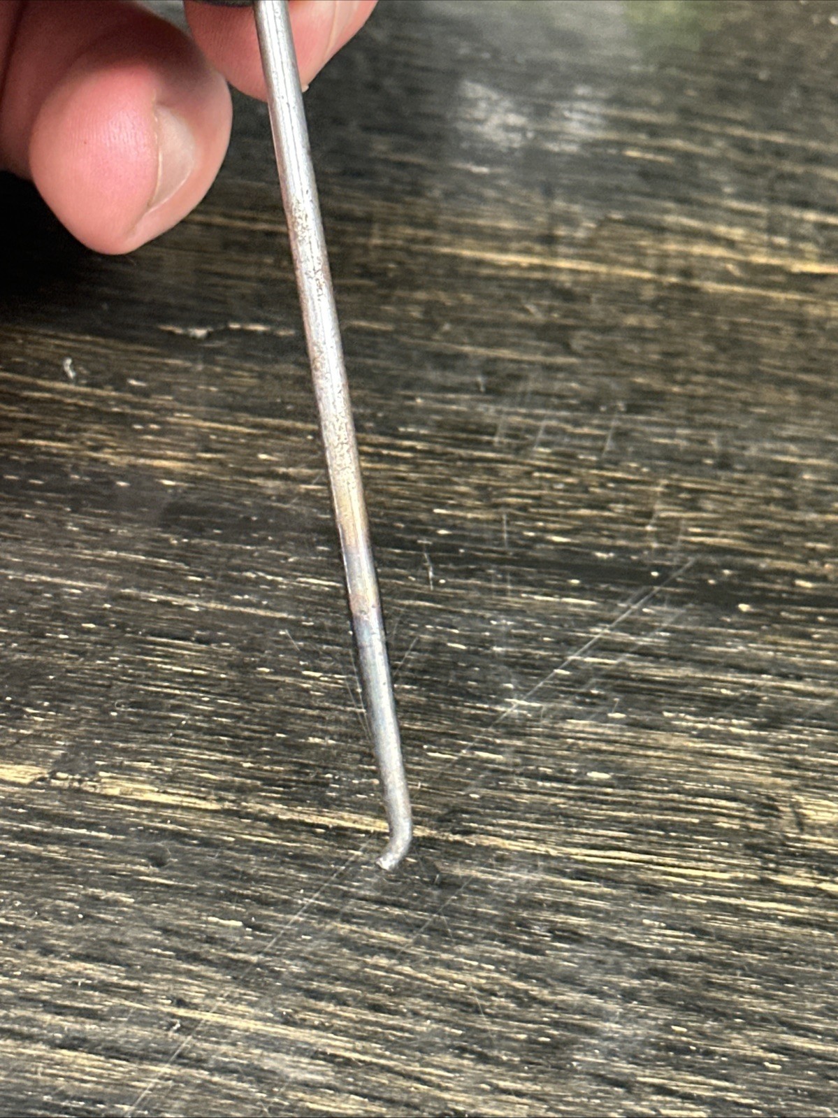 Snap On Tools 5.25” Long Black Handle Miniature Straight Pick 3ASH90a *modified*