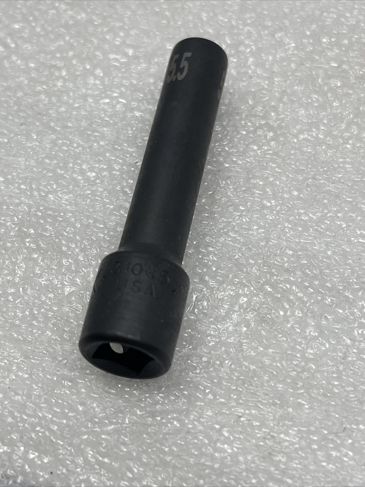 5.5mm SK Hand Tools 1/4″ Drive, 6 Point, Deep Metric Impact Socket, USA, 31065