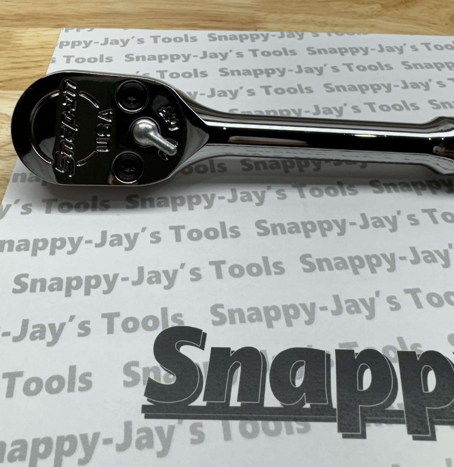 Snap-on Tools USA NEW 1/2” Drive DUAL 80 Standard Length Chrome Ratchet S80A