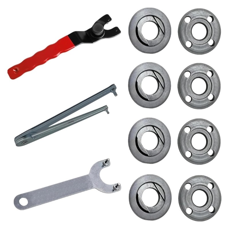 Metal Angle Grinder Nut And Wrench Set For Automotive And Motorcycle Tool