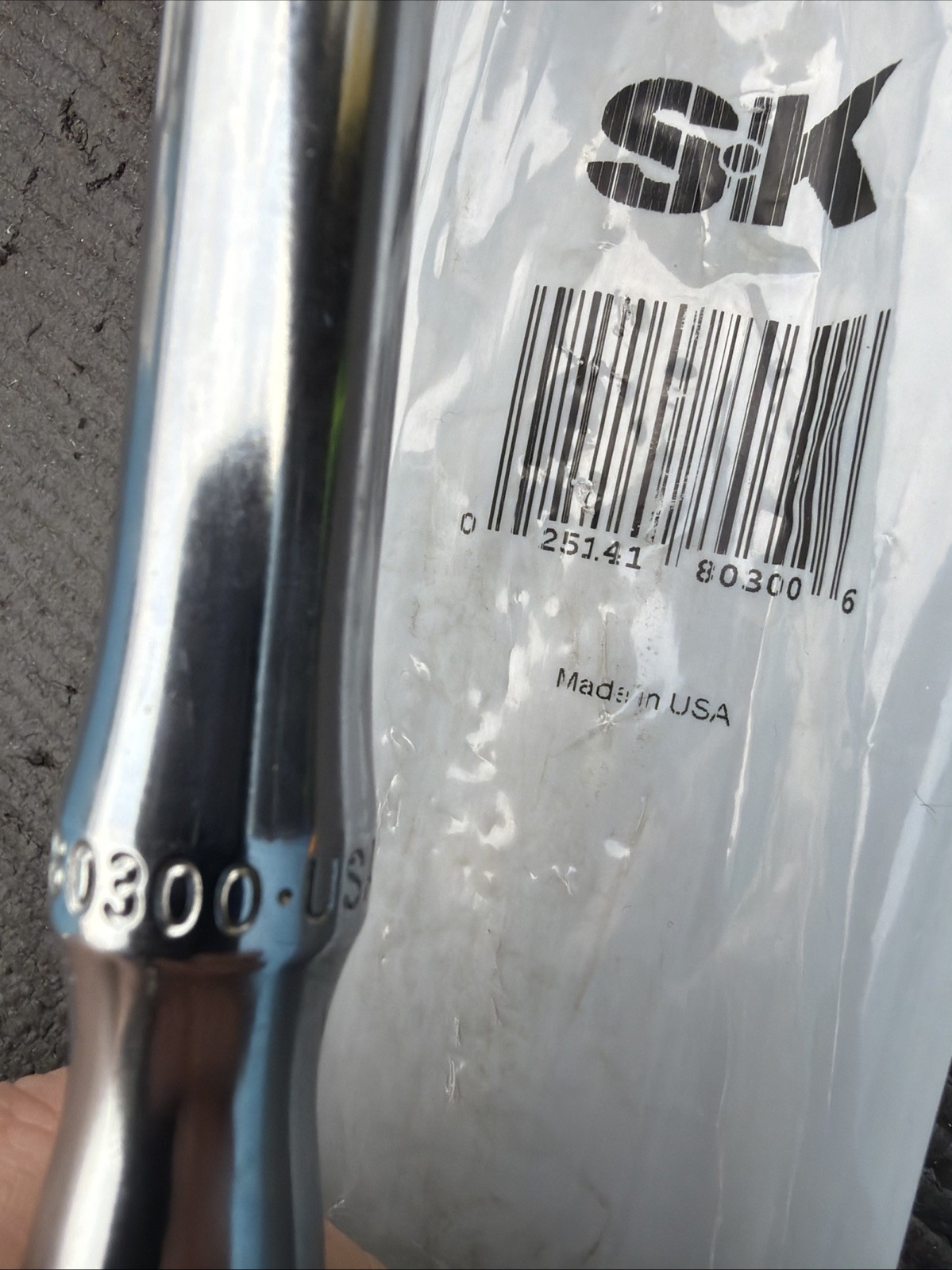 SK TOOLS Professional USA 80300 1/2″ DR LP90 FLEX HEAD RATCHET 15″ NOS S-K