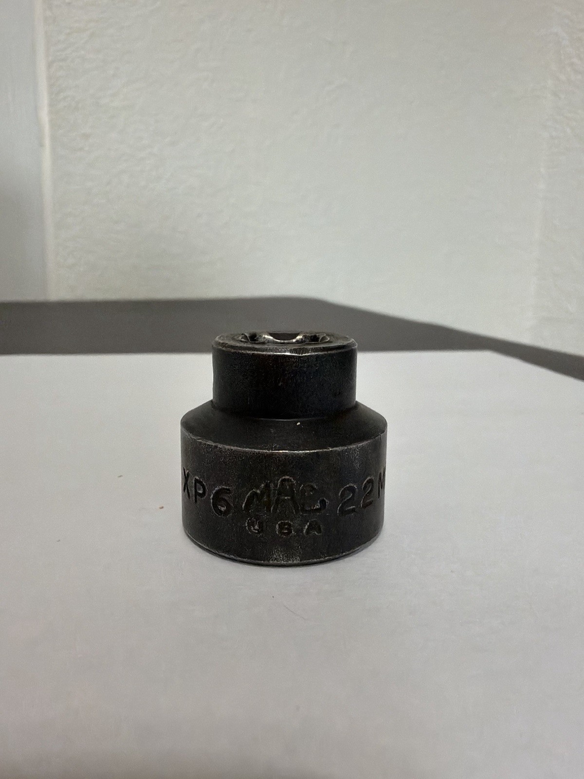 MAC TOOLS 3/8″ DRIVE 6 POINT 22MM METRIC SHALLOW IMPACT SOCKET XP6 XP622MM