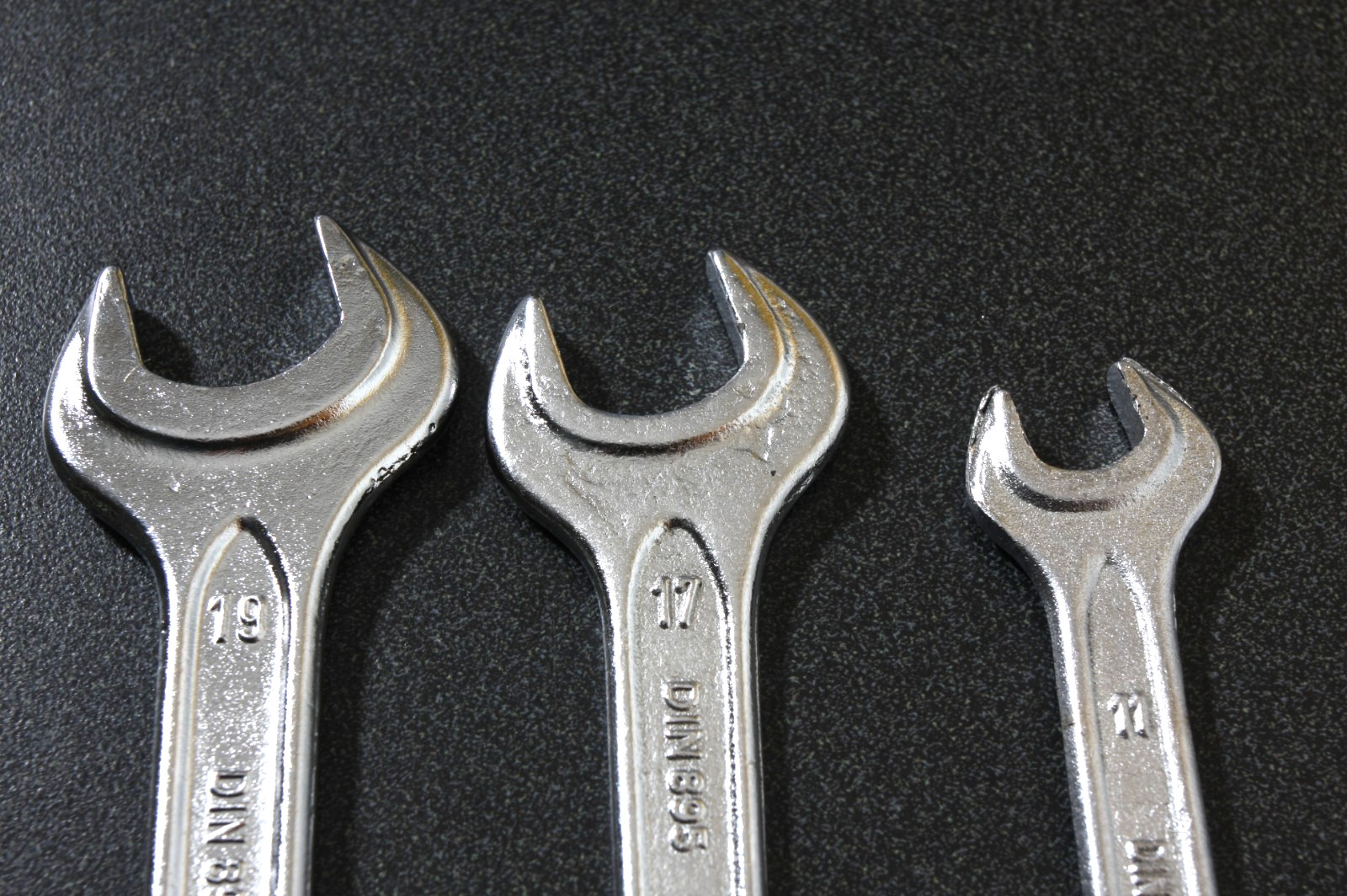 Mercedes-Benz Metric Wrench Set Matador Heyco Open-End 19mm 17mm 14mm 13mm 11mm
