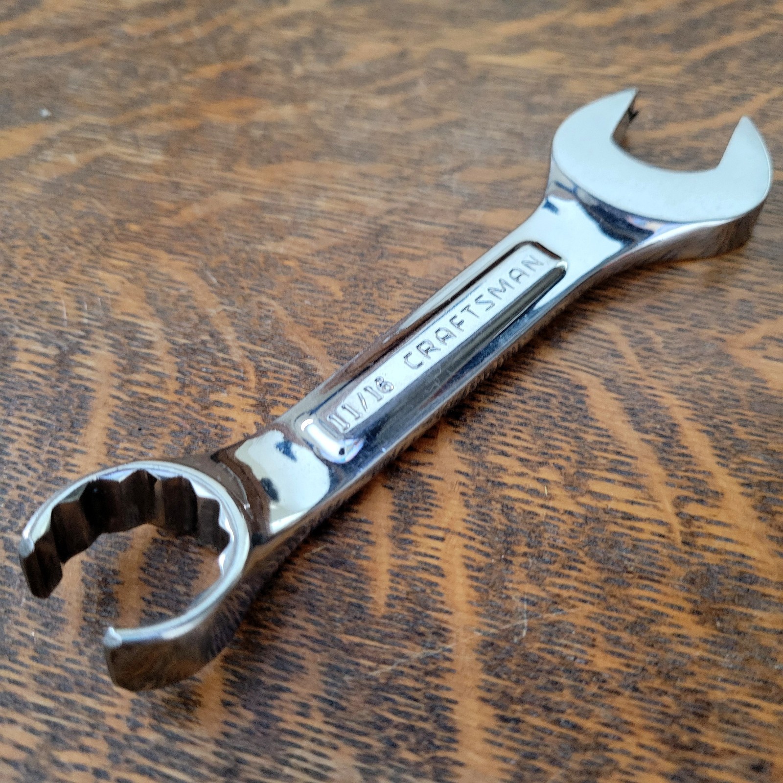 Vintage Craftsman USA Stubby Combination Wrench 1/2″, 5/8″-3/4″ Read Description