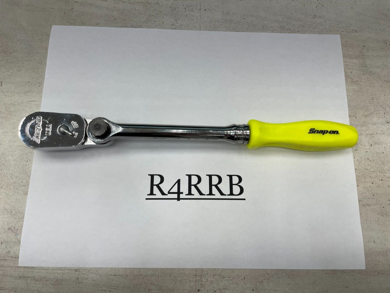 Snap-on Tools HI-VIZ 3/8″ Drive Hard Grip Multi-Position Ratchet FHD80MPHV