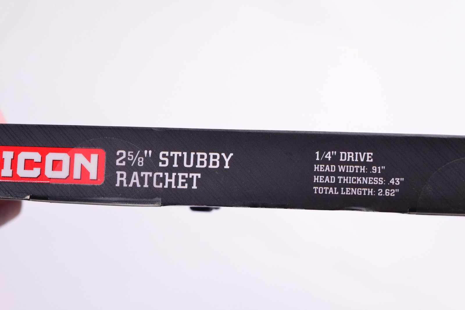 ICON (70449) – 1/4″ Drive G2 2 5/8″ STUBBY Short Ratchet (R1ST)