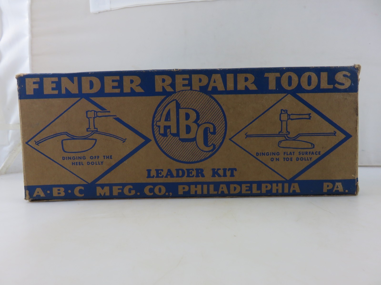 ABC Auto Body Fender Repair Dinging Dolly Wedge Anvil Tool Set Vintage USA Made