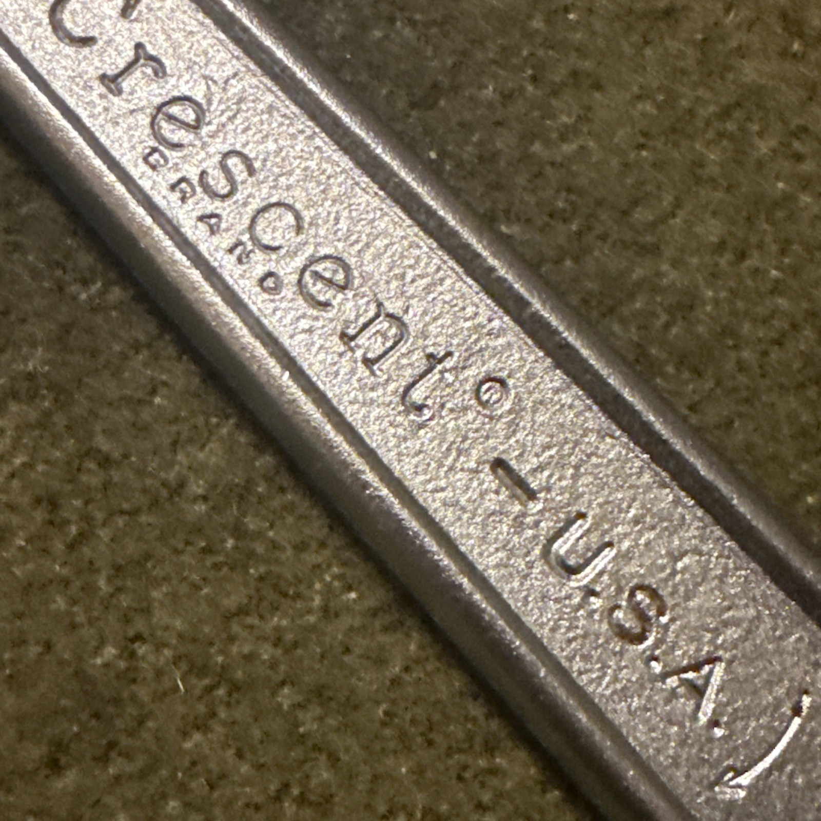 Vintage Crescent 8″ Adjustable Wrench Crestoloy Steel USA 🇺🇸 NOS