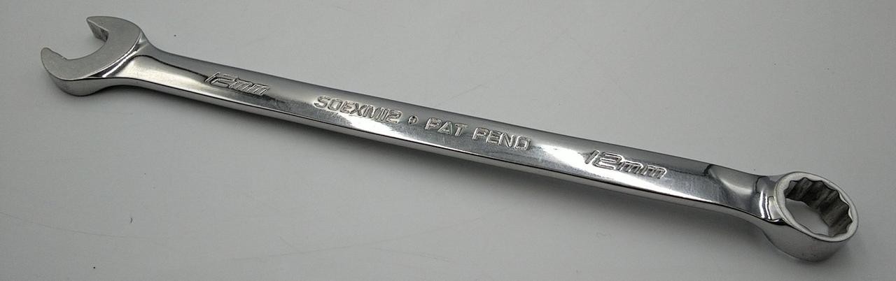 Snap-on SOEXM12 12 mm 12-Point Metric Flank Drive Plus Combination Wrench