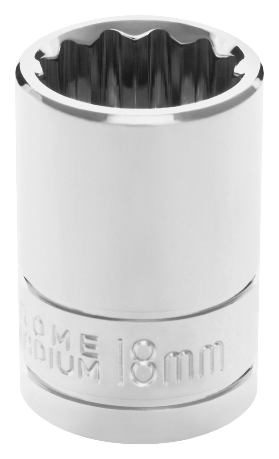 Performance Tool W32818 1/2 Inch Drive 18mm 12pt Socket