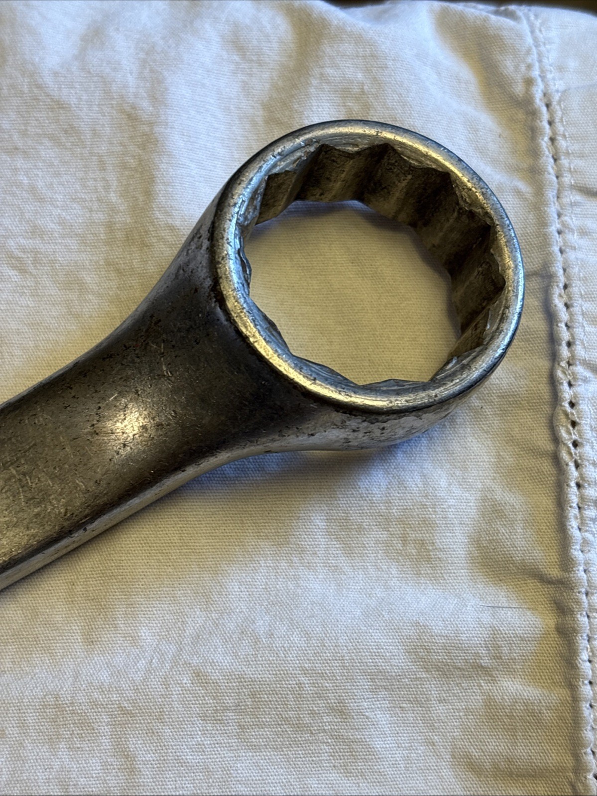 1966 Snap-on USA 1-3/8″ x 1-1/2″ Double Box End 12pt Extra Long Wrench XV-4448