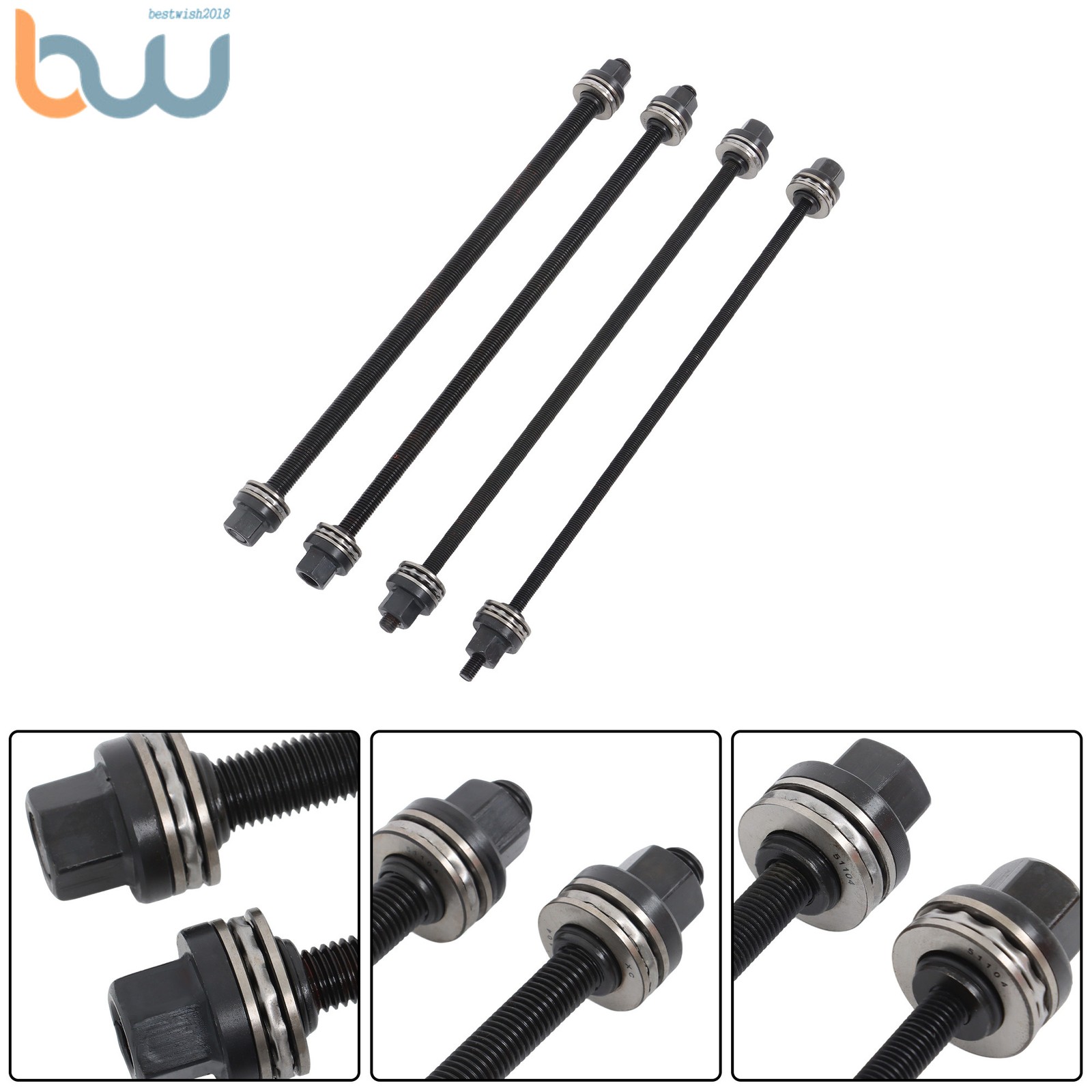 26PCS Universal Press & Pull Sleeve Kit Bush Bearing Removal Insertion Tool Set