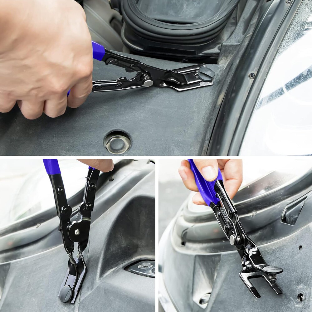 3pcs Auto Removal Pliers Fastener Install Retainer Clips Clamps Disassembly Tool