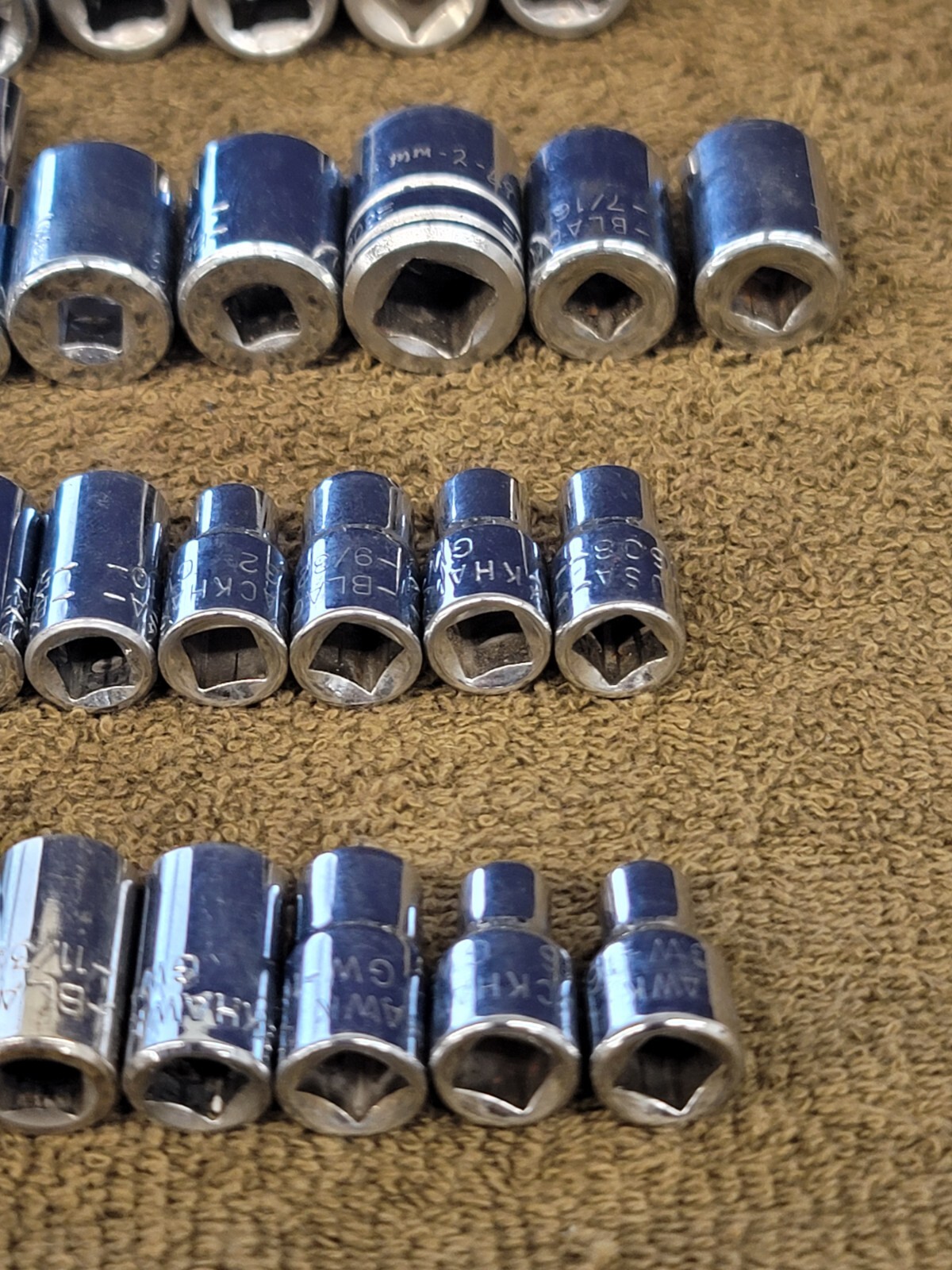 39 Blackhawk Ratchet Extension Impact Swivel Socket 1/4″ 3/8 1/2 3/4 Sae Set USA