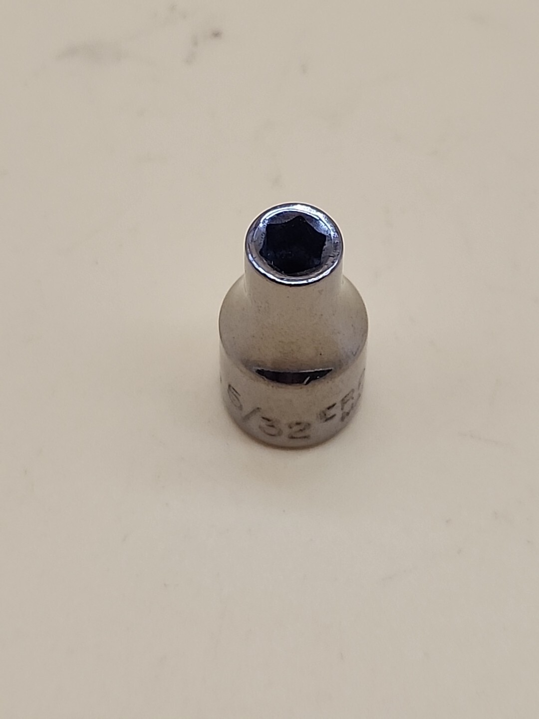 Craftsman Vintage NEW 5/32″ 6 Point 1/4″ Drive Shallow Socket G2-43481 USA