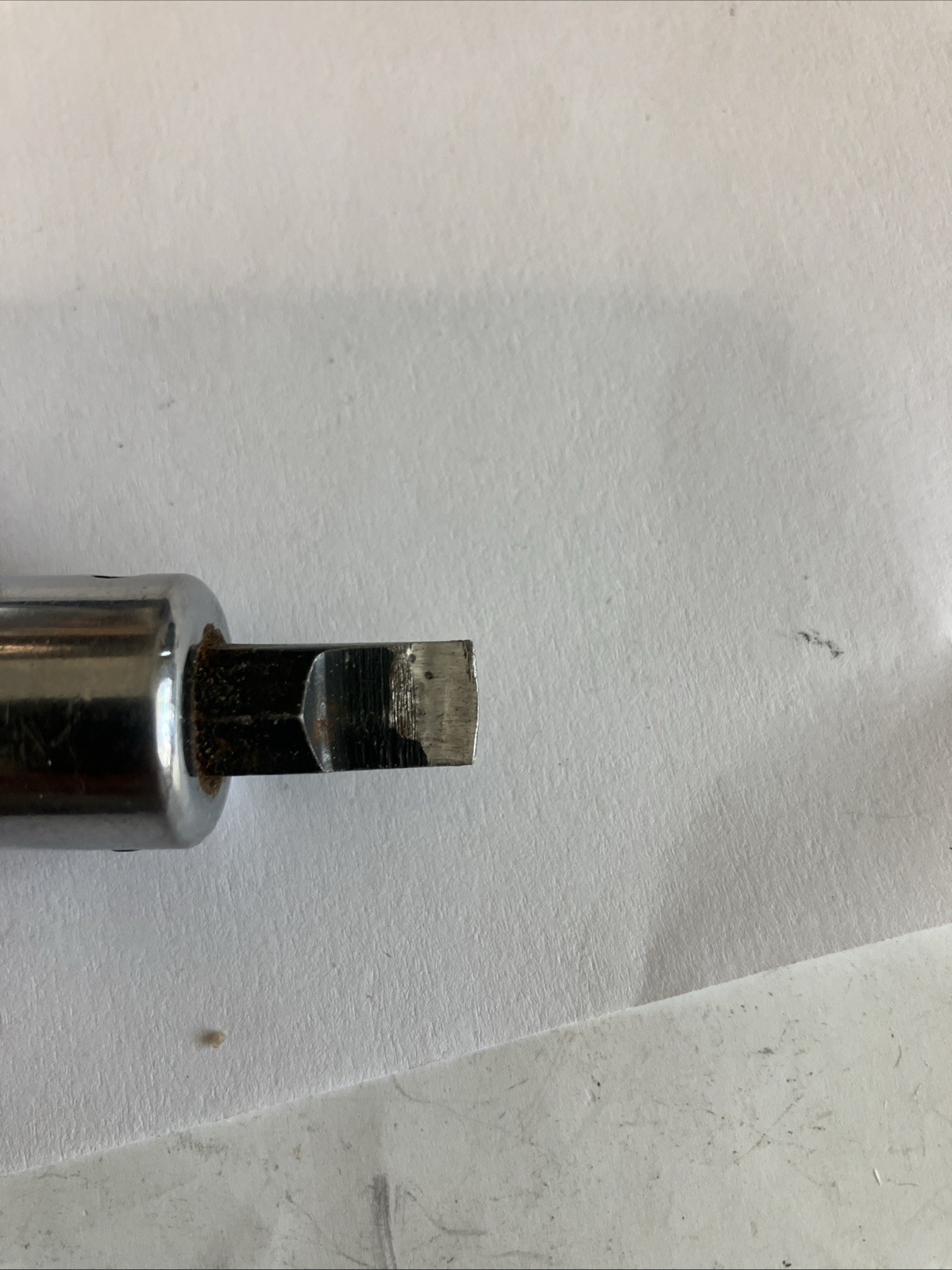 Snap-On Tools F52 3/8″-Drive Flat Screwdriver Bit Socket See Photos For Cond.