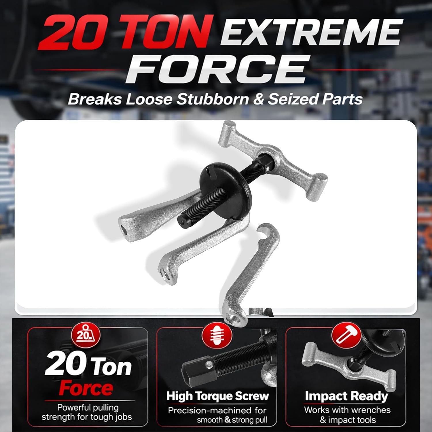 7394 Universal Hub Puller Wheel Hub Removal Tool Replace For OTC 7394 Large Size
