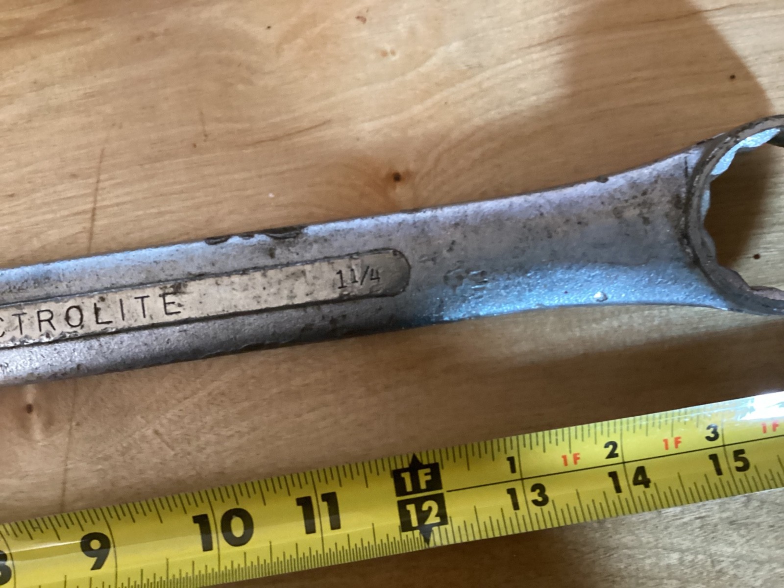 S-K Tool USA 1-1/4″ 12-Point Combination Wrench C40 Jumbo Standard Sk 17″ Long