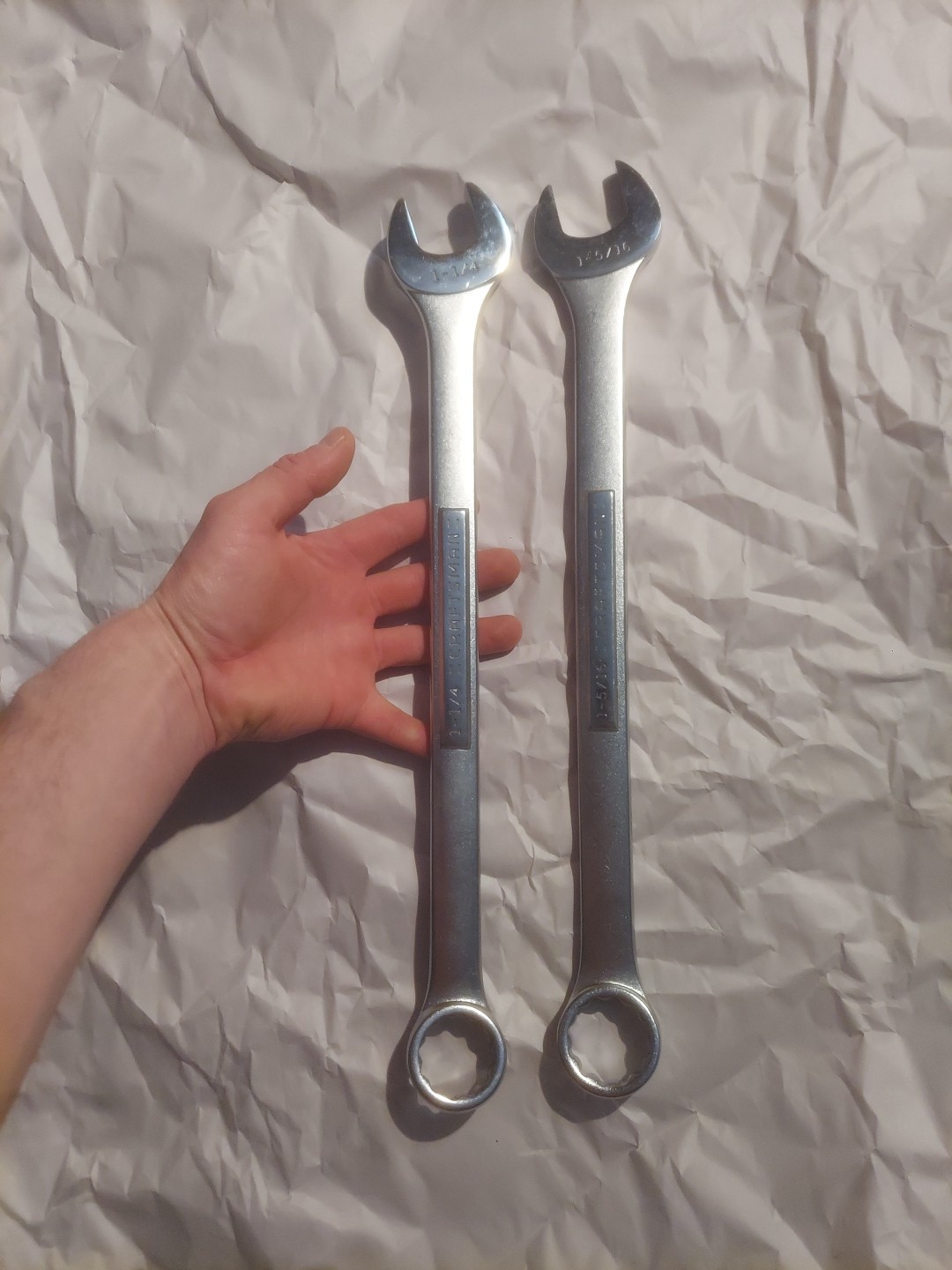 Craftsman 1 1/4″ x 1 5/16″ Wrench Set 12 Point