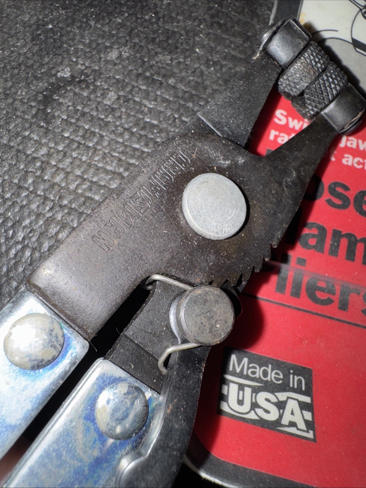 Sears Craftsman USA Nos Hose Clamp Pliers Swivel Jaw 47705 Open Pkg