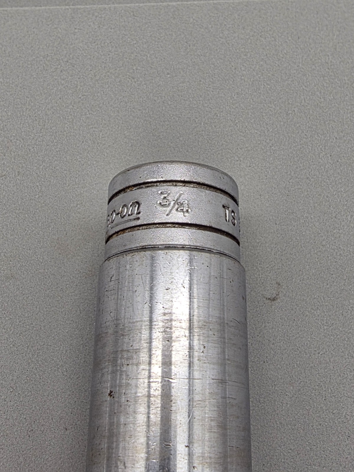 Snap On Tools 3/4” Deep 1/2” Drive Socket 6 Point Chrome TS241 USA