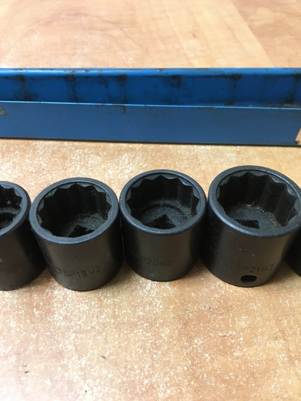 MATCO 13pc 3/8″ Drive Metric Impact Socket Set 10-22MM BP10M2A to BP22M2 w/tray