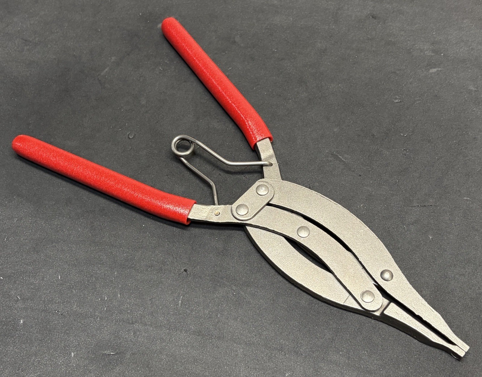 Snap-on High-Leverage RED Soft Grip Transmission Snap Ring Pliers SRP5C